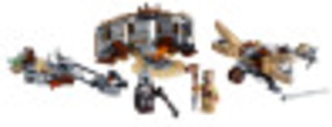 LEGO Star Wars: The Mandalorian Trouble on Tatooine 75299 Awesome Toy Building Kit for Kids Featuring The Child, New 2021 (277 Pieces)