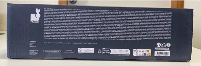 Janod - Children's Merchant Farm Market - Imitation Game for Children - 32 Accessories - Develops Imagination - FSC Wooden Toy - Water Painting - Suitable for Ages 3 and Above - J03322