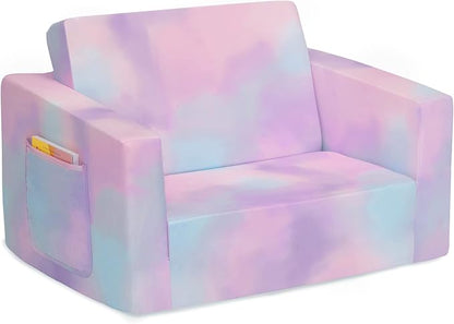 Cozee Flip-Out Chair - 2-in-1 Convertible Chair to Lounger for Kids