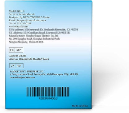 Dada-Tech Kids Electric Toothbrush Replacement Heads for DT-BB1, DT-K6, SG-513, SG-977- Pack of 4 (Large Age 3+)