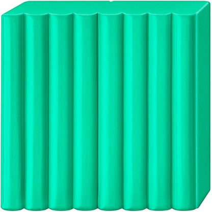 Staedtler FIMO Effects Polymer Clay - -Oven Bake Clay for Jewelry, Sculpting, Translucent Green 8020-504