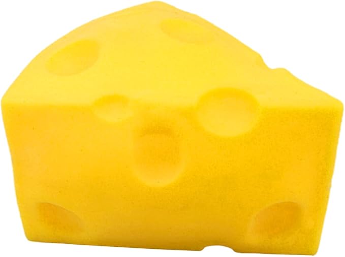 1 Pc Cheese Squishies Stress Relief Soft Novelty Toy Simulation Cheeses Food Squeeze Toy Birthday Gift (Cheese)