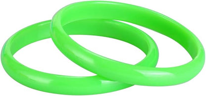 BinaryABC Plastic Bangle Bracelets Candy Color Bracelet Party Favors Pack for Birthday Party 12pcs (Adult Size)