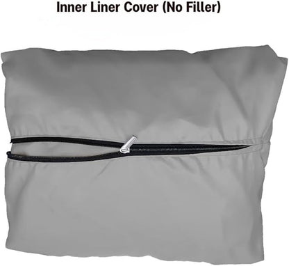 Round Giant Bean Bag Chair’s Inner Liner for Adults Kids (Without Bean Bag Cover and Filling), Inner Liner Only (6FT)