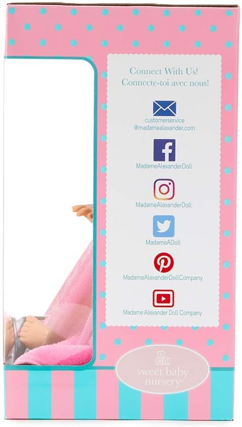 Madame Alexander 12 Sweet Baby Nursery Little Love Princess (Includes Blanket and Bottle)