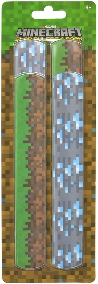Minecraft Slap Bracelets 4 Pack for Kids
