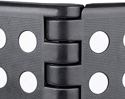 ACSTEP Folding Step Stool with Back Support for Kids,9" Kids Step Stool for Outdoor or Indoor Kitchen Step Stools and Bathroom Stool for Toddlers Boys Girls - Black, 10 Pack