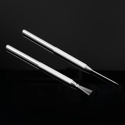 2PCS Clay Needle Tools, Wire Texture & Needle Detail Tool, for Ceramic Polymer Pottery Clay Sculpturing, Texturing, Modeling