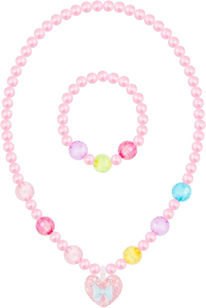 RR ROUND RICH DESIGN Kids Musical Jewelry Box with Drawer and Pretty Jewelry Set with Elegant Ballet Girl Theme - Swan Lake Tune White