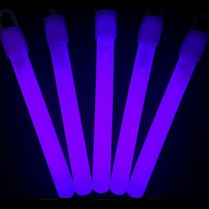 Glow Sticks Bulk Wholesale, 1000 4” Purple Glow Stick Light Sticks. Bright Color, Kids Love Them! Glow 8-12 Hrs, 2-Year Shelf Life, Sturdy Packaging, GlowWithUs Brand…