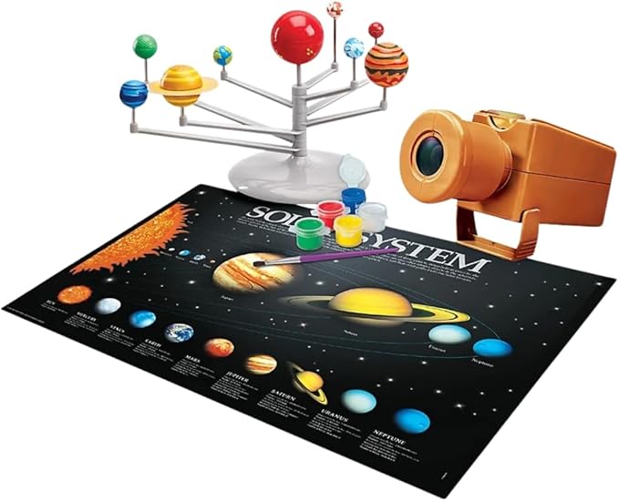 4M 405537 STEAM Powered Large Space Project Exploration Kit for Kids Ages 5+, Multi Coloured