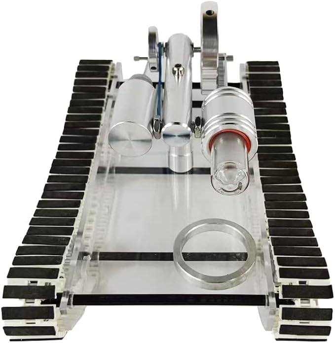 God ice Stirling Engine Model Tank Stirling Physical Experiment Science Education Engine Model Children's Creative Gift Adult (Detachable)