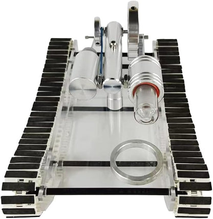 God ice Stirling Engine Model Tank Stirling Physical Experiment Science Education Engine Model Children's Creative Gift Adult (Detachable)