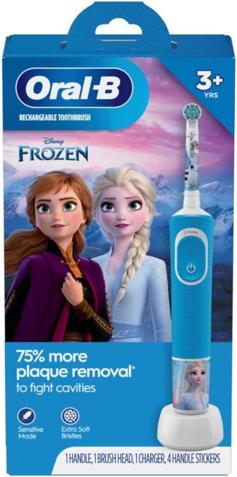 Oral-B Kids Electric Toothbrush Featuring Disney's Frozen for Kids 3+