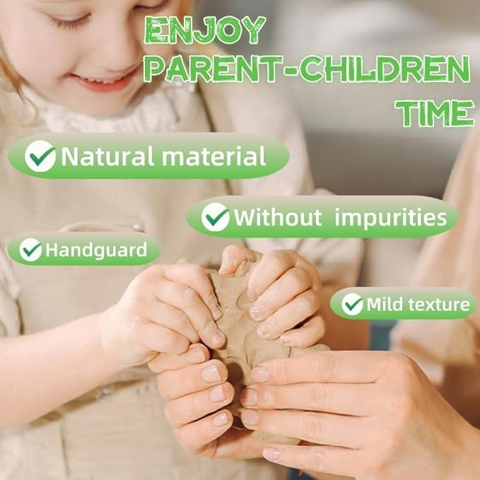 Dravilloy Pottery Wheel for Kids with Clay Sculpting Tools & Painting Kit, Mini Pottery Wheel for Beginners,Crafts & Pottery Kits for Kids Ages 8-12
