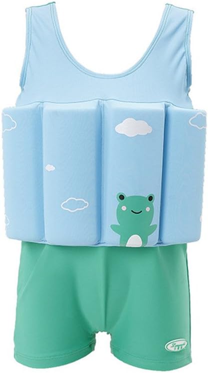 Baby Kids Floatation Suit Float One-Piece Swimwear Buoyancy for Girls Boys 1-8Years