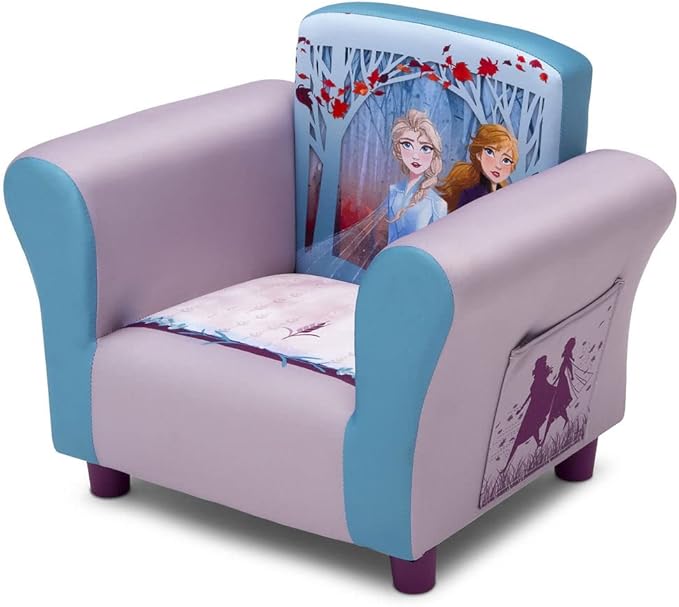 Delta Children Kids Character Upholstered Chair, Disney Frozen II