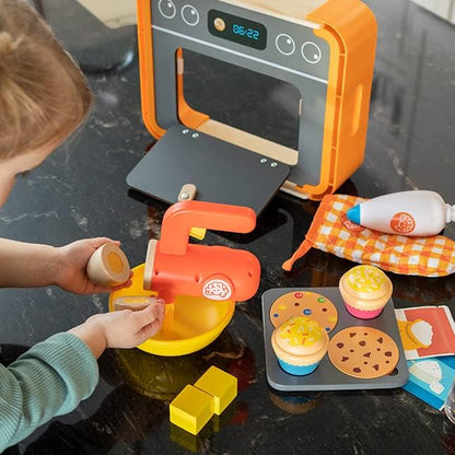 Fat Brain Toys Pretendables Bakery Set - Pretendables Bakery Set - New Imaginative Play for Ages 3 to 5