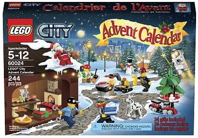 LEGO City Advent Calendar 2013 (60024)(MFG Age: 5 - 12 Years)