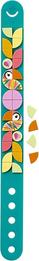 LEGO DOTS Love Birds Bracelet 41912 DIY Craft Bracelet Making Kit, A Fun Craft kit for Kids who Like Making Creative Jewelry, Perfect for a Holiday or Birthday Gift Toy (33 Pieces)