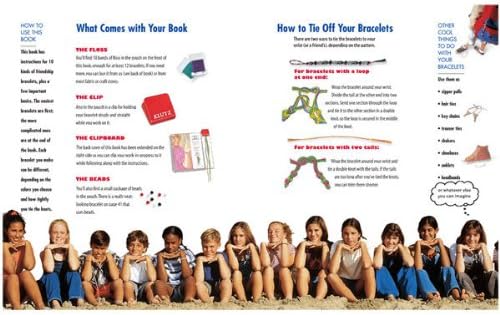 Klutz Friendship Bracelets Craft Kit Multicolored, 10.5" Length x 0.69" Width x 9" Height