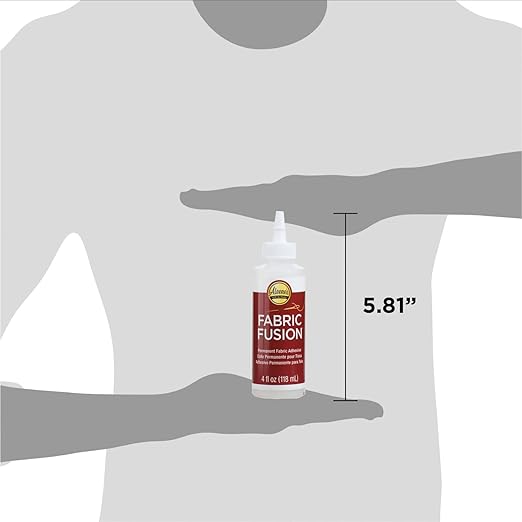 Aleene's Fabric Fusion Permanent Fabric Adhesive 3-Pack, 4 oz.