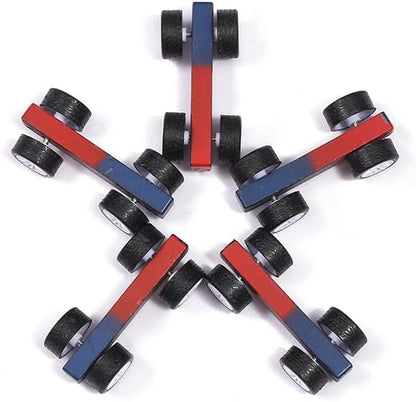 Junior Science Magnet Set for Education Science Experiment Tools Icluding Bar/U-Shaped/Iron Oxide Rest/Plate with Nickel