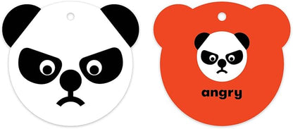 Mudpuppy How Are You Feeling? — Shaped Flashcards 10 Durable Double Sided Animal Emotion Cards And Reclosable Ring With Colorful Art For Ages 1+ Great For Preschool Or Travel For Teachers And Parents