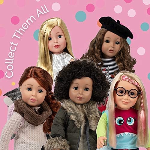 Adora Amazon Exclusive Amazing Girls Collection, 18” Realistic Doll with Changeable Outfit and Movable Soft Body, Birthday Gift for Kids and Toddlers Ages 6+ - Ice Skating Ava