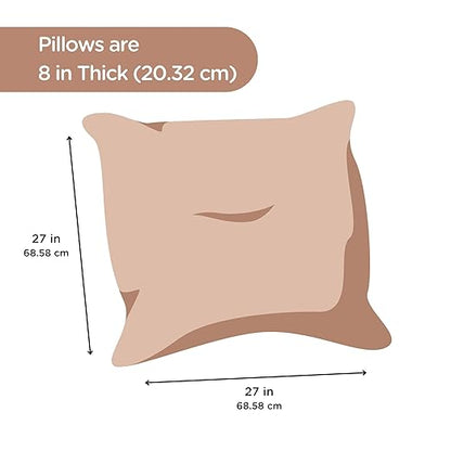 Children's Factory 27" Cozy Floor Set of 4-Elements Pillow, 4 Count