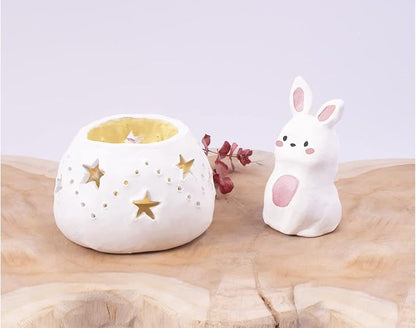 Jovi - Air Dry Modeling Clay, Set of 3 Units, 1.1lb Each, Total of 3.3lb, No Oven Needed, White Color, Pottery Clay for Arts and Crafts Projects (P85/3)