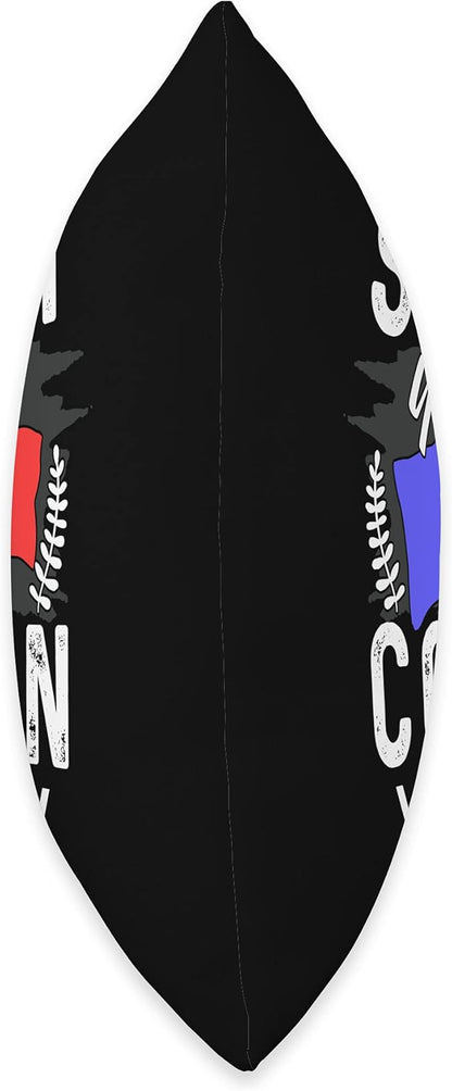 Cornhole Gifts for Men, Women & Kids Funny Bean Bags Cornhole Player Throw Pillow, 16x16, Multicolor