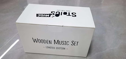 Stoie's Wooden Musical Instruments for Toddlers 1-3 - Montessori Music Toys for 1 Year Old, with Xylophone, Tambourine and More - Aids Educational Development and Creativity -Baby Musical Instruments