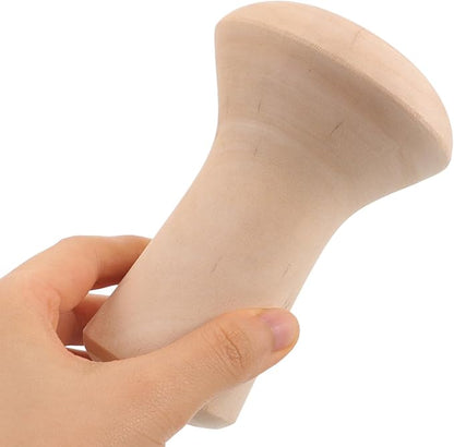 COHEALI Mushroom Shaped Pottery Mold 4.72X3.14In Ceramic Tool for Clay Crafting and Painting DIY Artistic Pottery Supplies Handbuilding Clay Mold