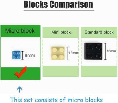 Himeji Castle Japan Building Blocks Set (3037Pcs) Famous World Architecture Educational Toys Micro Bricks for Kids Adults