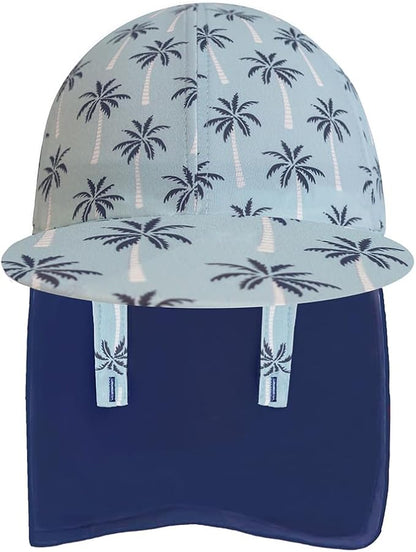 Gifts Treat Kids Legionnaires Hat, UPF 50+ Sun Protection Swim Cap Flap Hat for Kids, Quick Drying Sun Hat for Beach Seaside