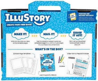 Lulu Jr. Illustory Book Making Kit, Multicolor