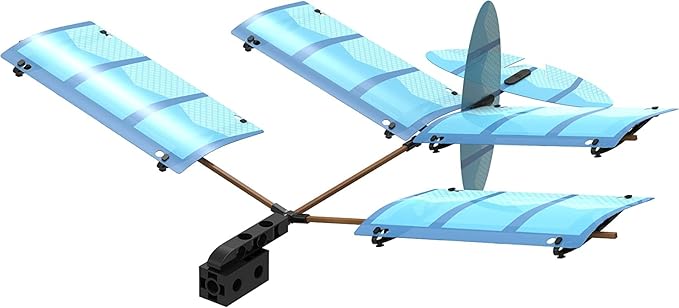Thames & Kosmos Ultralight Airplanes STEM Experiment Kit | Build 5 Gliders | Learn How Airplanes Work | for Ages 8+ | Design Your Own Glider | Learn Physics and Aerodynamics