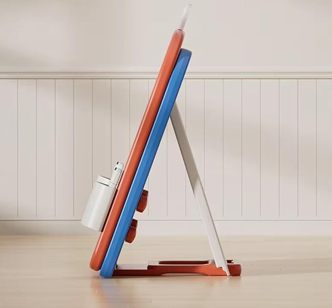 Multifunctional Children’s Drawing Board with Chair (Red)