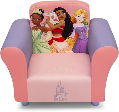 Delta Children Upholstered Chair, Disney Princess