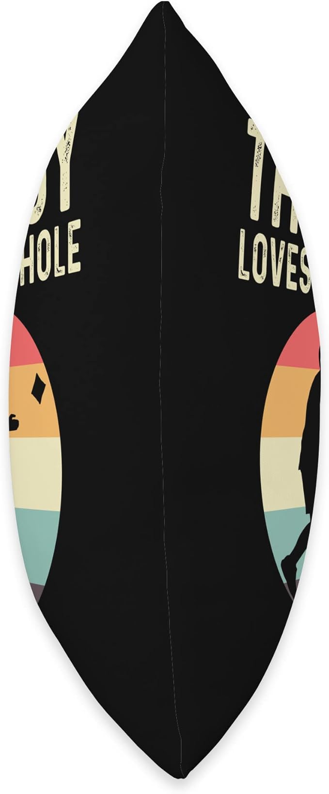 Cornhole Gift Cornhole Player Accessories & Stuff Funny Cornhole Designs for Boys Kids Bean Bag Toss Players Throw Pillow, 18x18, Multicolor