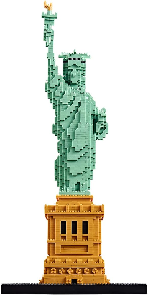 Statue of Liberty Building Blocks Set (2810Pcs) Famous World Architecture Educational Toys Micro Bricks for Kids Adults