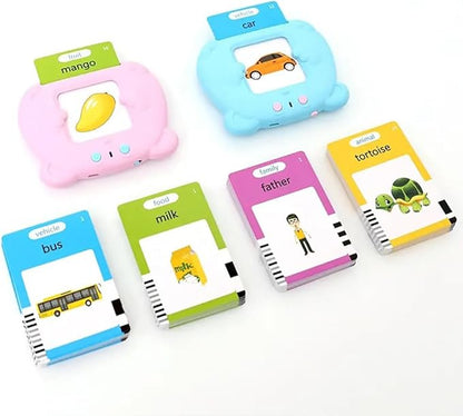RT&BS Talking Flash Cards for Toddlers, Montessori Toys Flash Cards, Speech Therapy Toys, Gift for Kids Children, 510 Sight Words Pink
