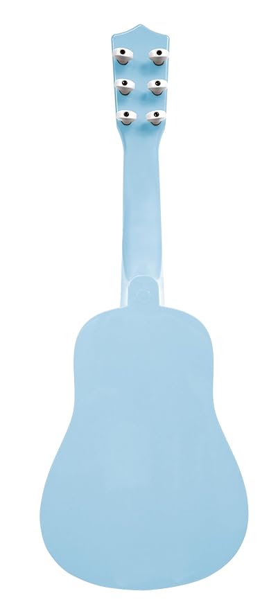 Lexibook, Frozen, My First Guitar for Children, 6 Nylon Strings, 21" Long, Guide Included, Blue, K200FZ