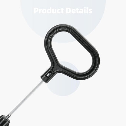 Ximoon Recliner Cables Pull Handle Compatible with Laz boy Sectional Sofa, 22 inch Recliner Cable D Ring Counch Release Cables for Lazyboy Recliner Replacement Parts