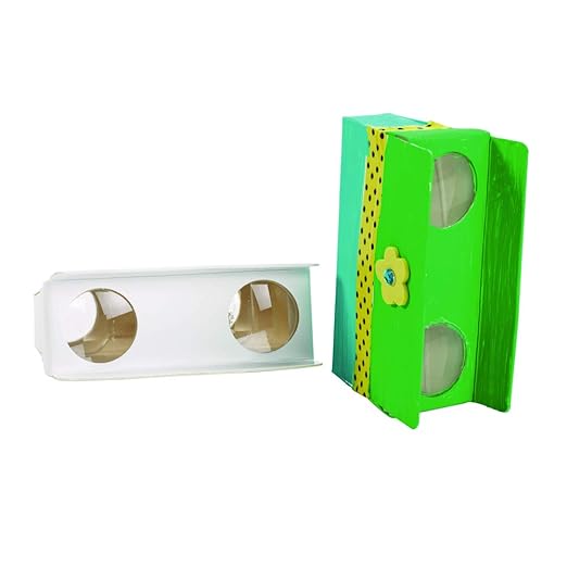 Colorations® Decorate Your Own Binoculars, Set of 10, Kids Craft, Each can be Personalized, Craft for Children, Ready to Decorate Craft for Kids, Made from Sturdy Cardstock