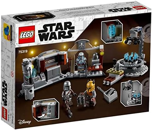 Lego Star Wars The Armorer's Mandalorian Forge 75319 + Mandalorian Keychain Exclusive Bundle