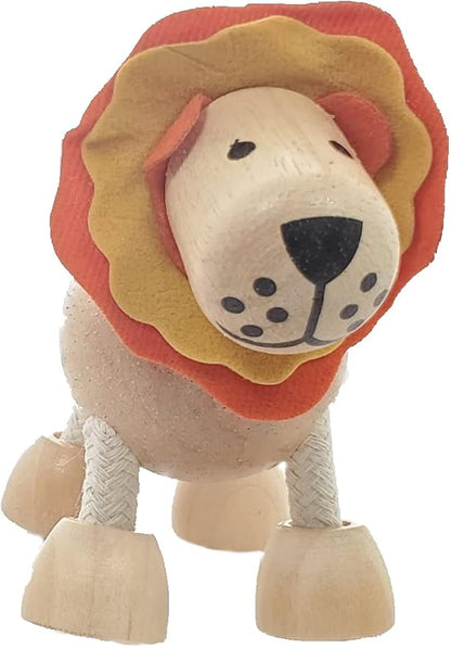 TEKOR Bendable Wooden Animal Toys (Set of 12) | Ages 3 & up | Fun & Posable Animals for Toddlers | Preschool Montessori Toys | Smooth Natural Wood | Endless Play for Girls & Boys