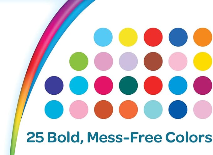 Crayola Color Wonder Mess Free Coloring Kit (50+ Pcs), Mess Free Markers, Mess Free Coloring Pages, Carrying Case, Toddler Gifts