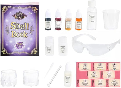 Magic Mixies Magic Potion Kit. Use The Spell Book to Mix Ingredients to Create Over 70 Magic Potions. Make Potions That Fizz, Bubble and Magically Change Form! Gifts for Kids, Ages 8+